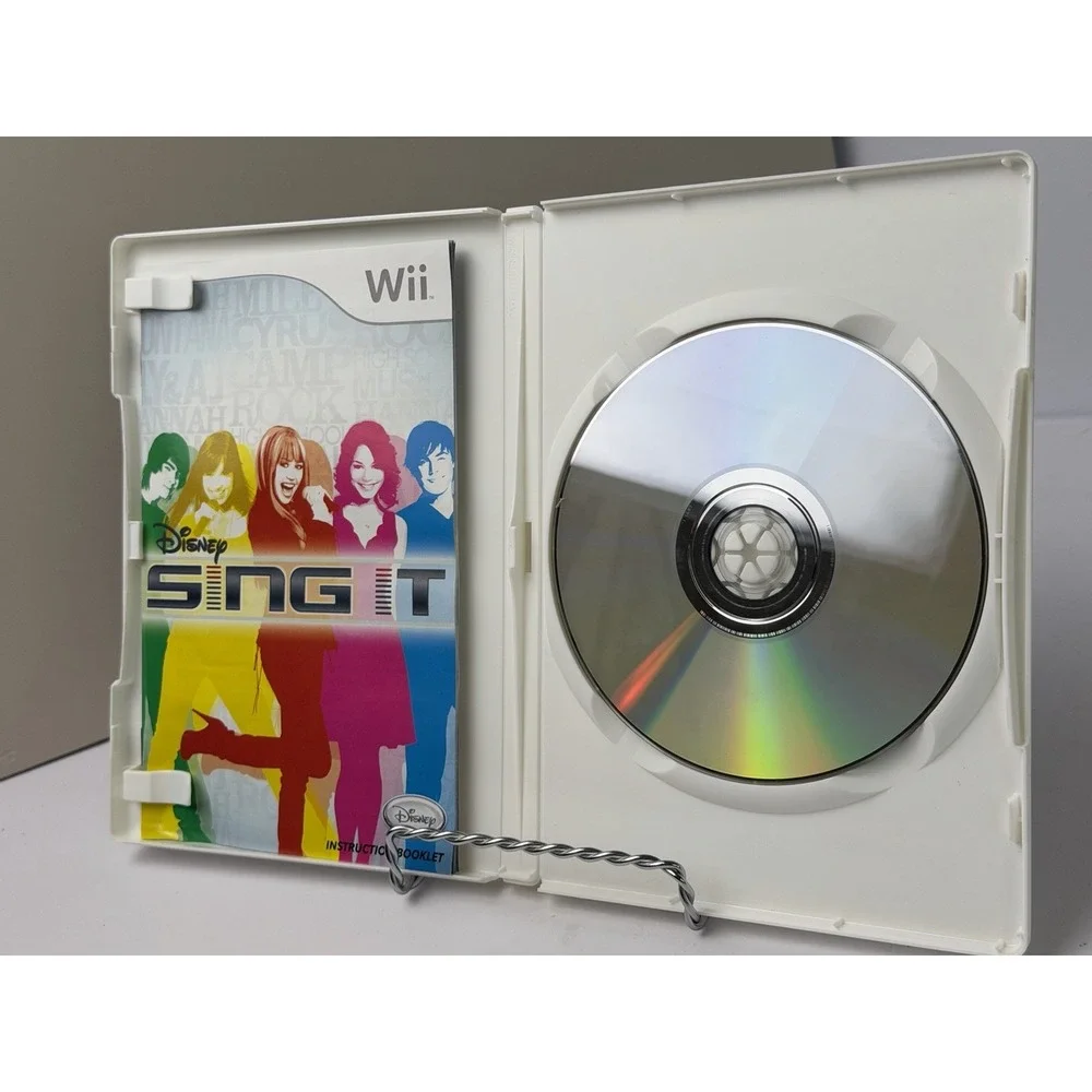 Disney Sing It (Nintendo Wii, 2008) CIB Complete With Manual